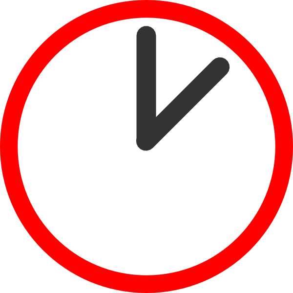 Ticking Clock Clipart