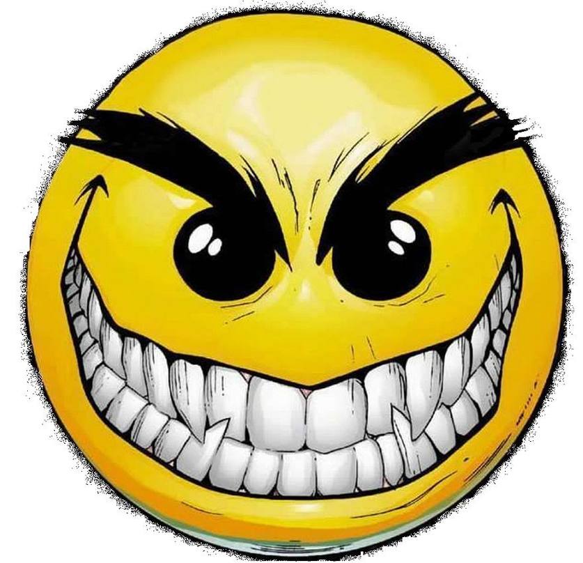 Mean Smiley Faces Clipart - Free to use Clip Art Resource