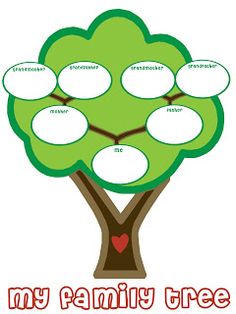 25 - My family tree - Free Clipart Images