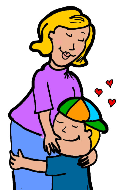 Mother Clip Art Black And White - Free Clipart Images