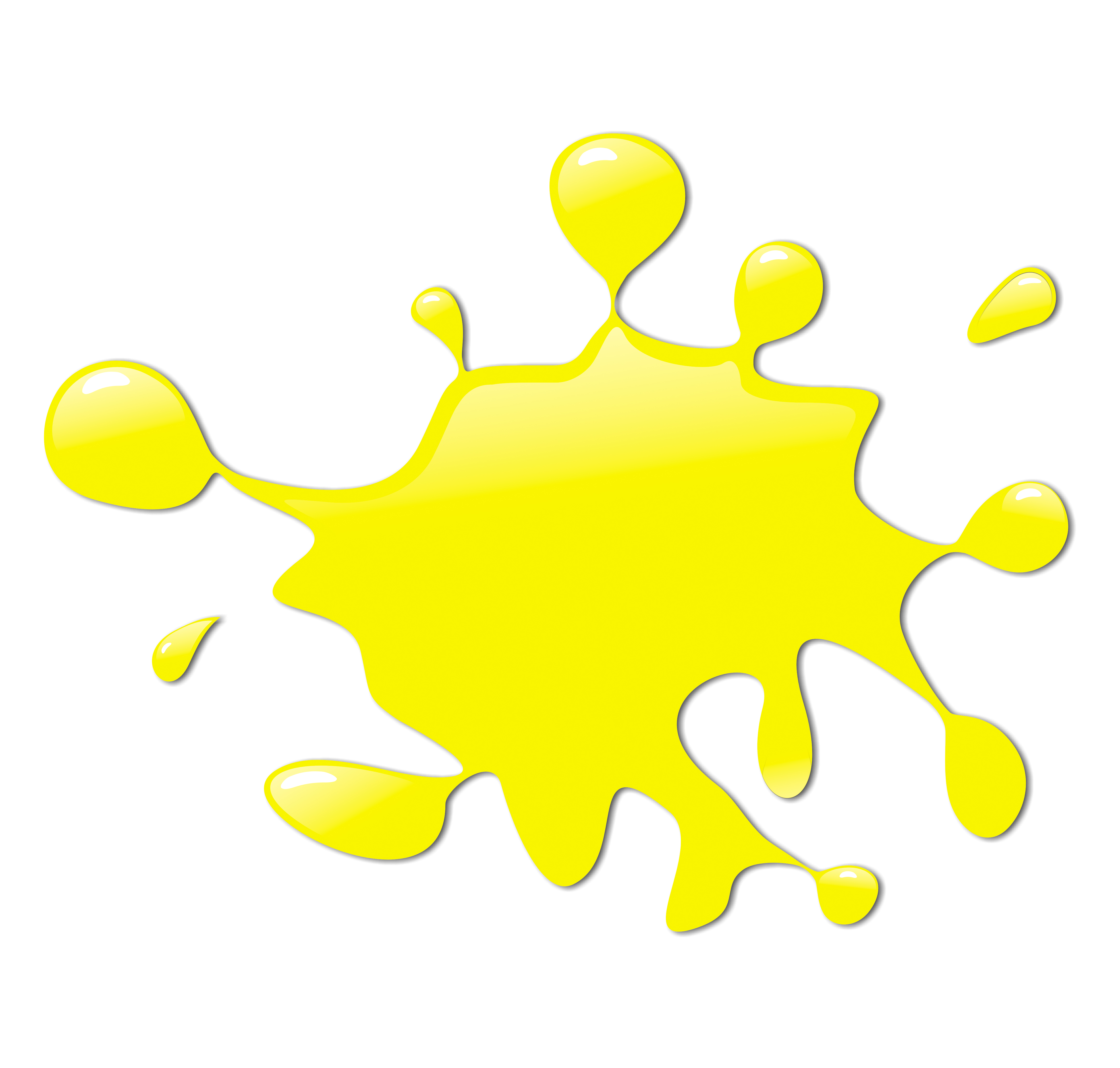 clipart yellow paint - photo #15