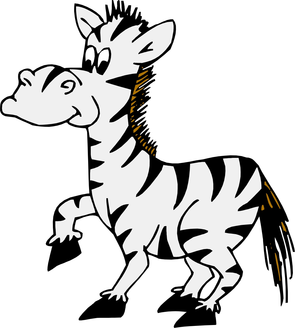 Cartoon Zebras