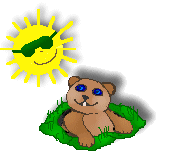 Groundhog clip art and free groundhog clip art of groundhogs ...