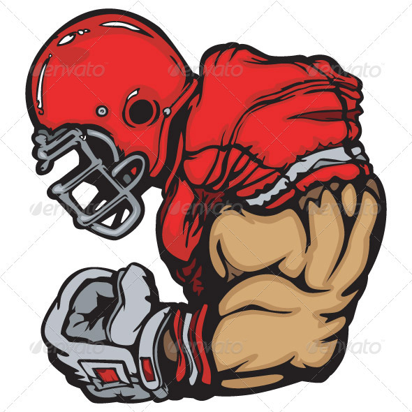 clip art cartoon football - photo #39