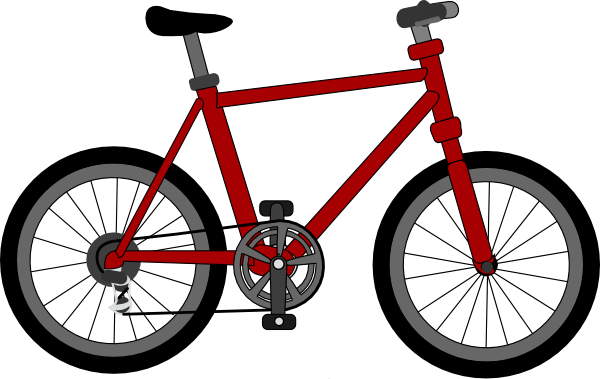Lescinqailes Bicycle clip art Free Vector