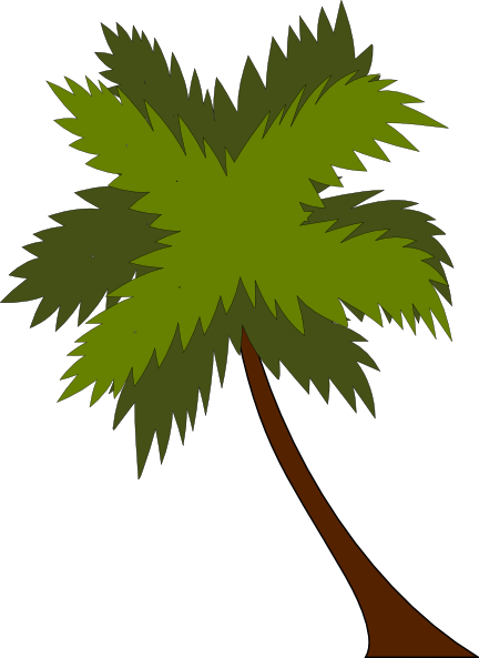 Coconut Tree Clip Art - vector clip art online ...