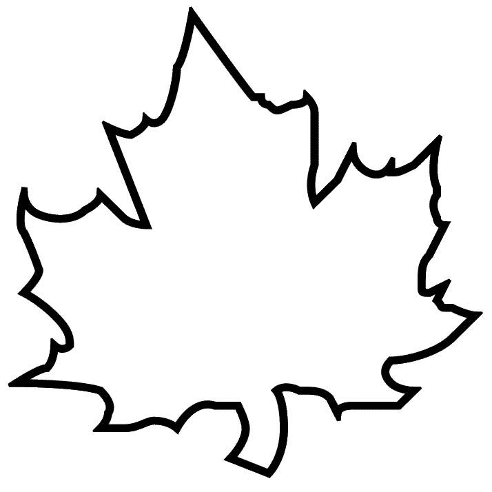 Maple Leaf Template