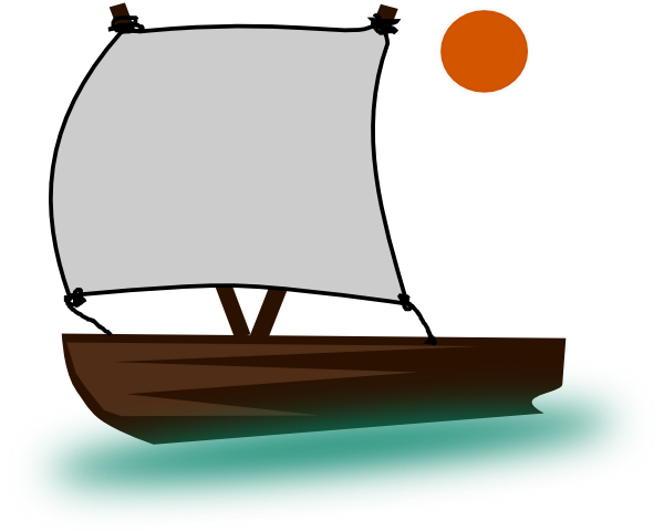 free clip art sailboat cartoon - photo #6