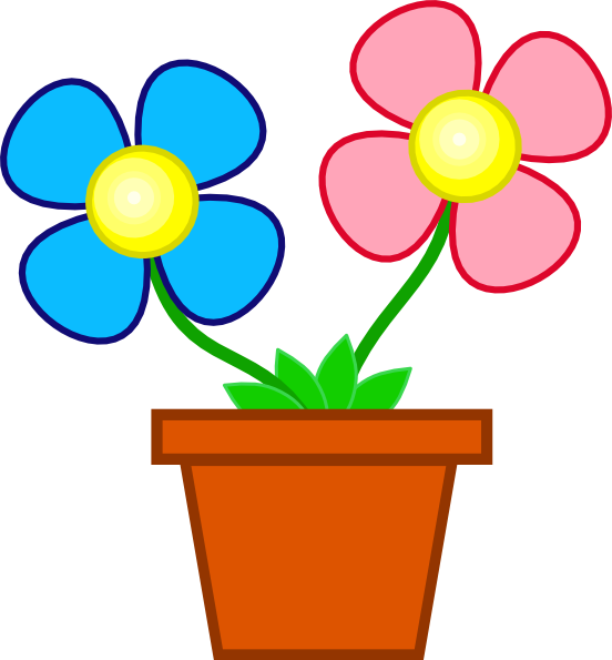 free flower pot clip art - photo #1