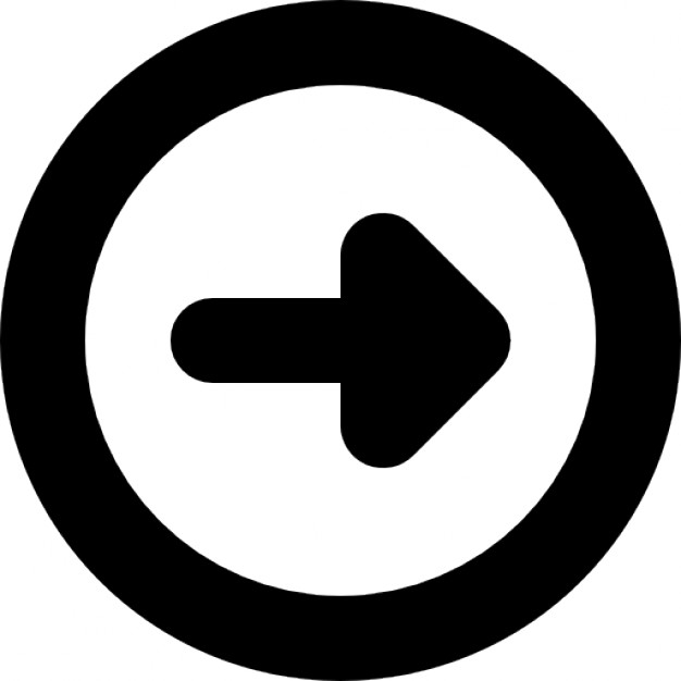 Arrow to right in a circle - Icon | Download free Icons