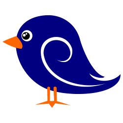 Blue Bird Clip Art | Free Borders and Clip Art