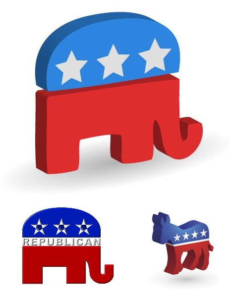 Political Animal: The Ever-Evolving Republican Elephant Logo ...