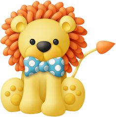 Lion stuffed animal clipart