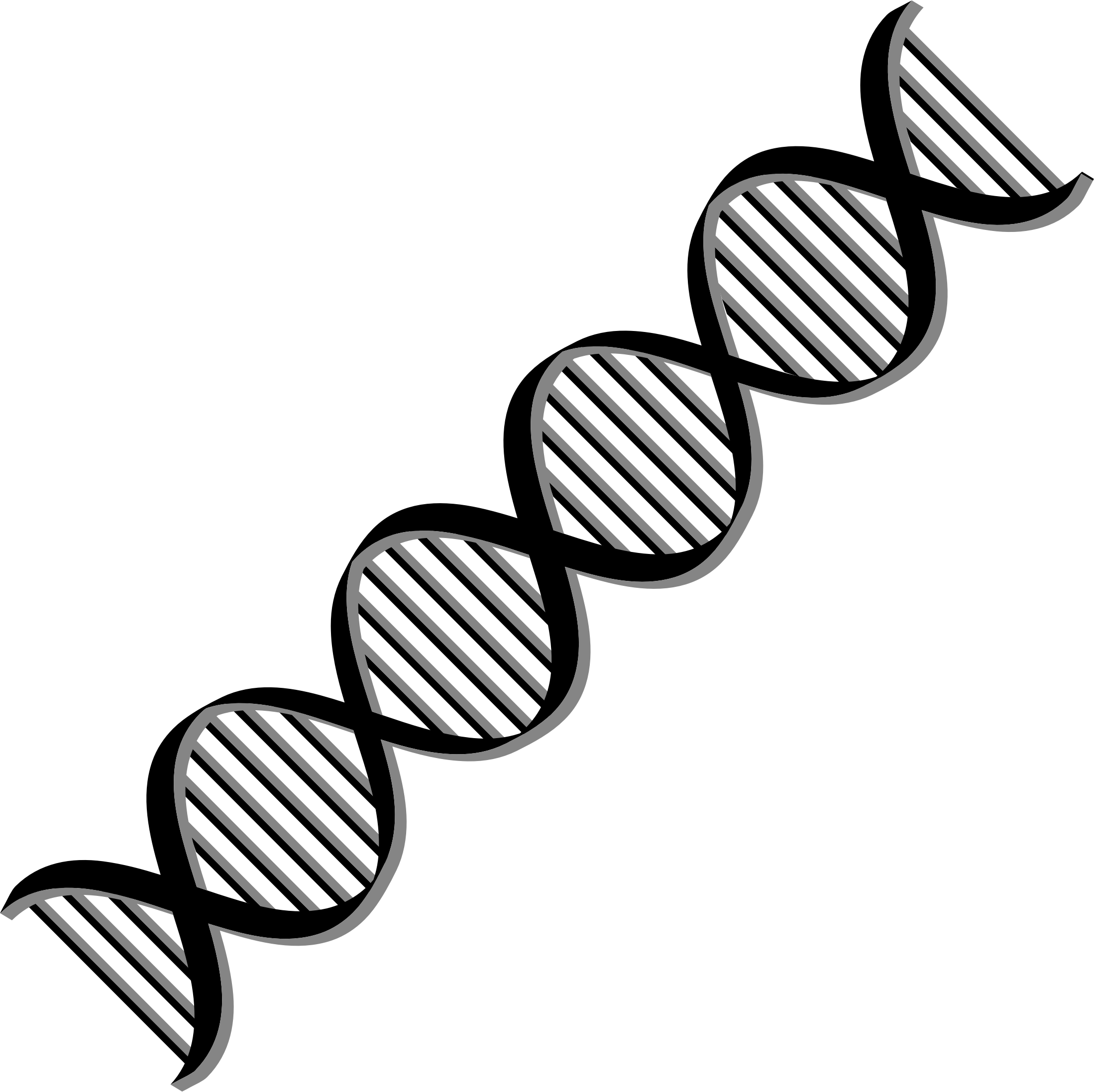 Clipart - DNA Helix Variation 2