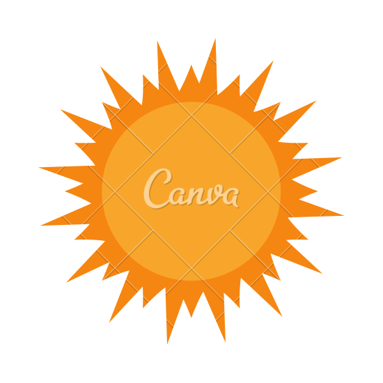 Sun and Clouds Design - Icons by Canva