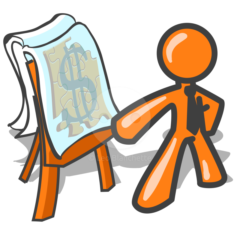 Financial planning clipart