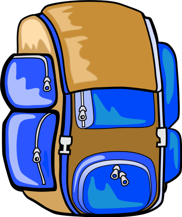 Backpack clipart 5 clipartbold - Clipartix