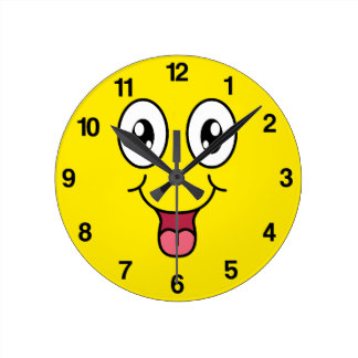 Cartoon Wall Clocks | Zazzle