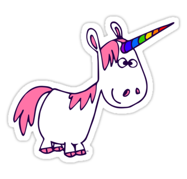 Animated unicorn clipart