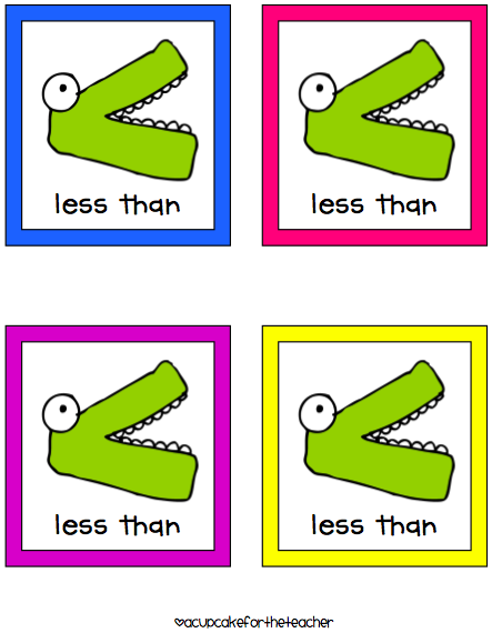 Alligator, Alligator {a Greater Than/Less Than Craftivity} - A ...