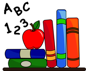 Books Free Clipart Apple - ClipArt Best