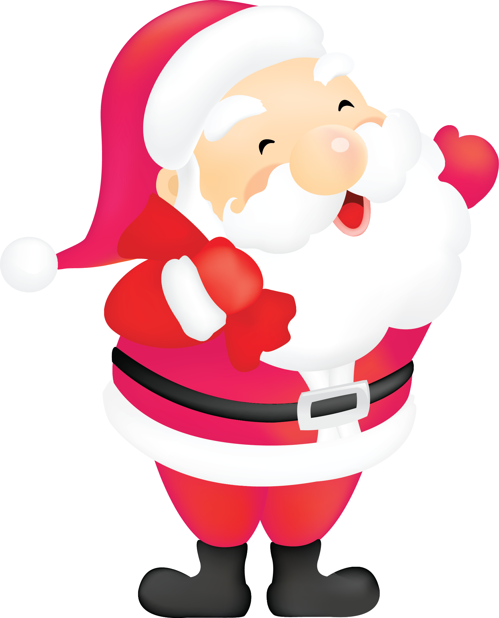 Images of father christmas clipart - ClipartFox