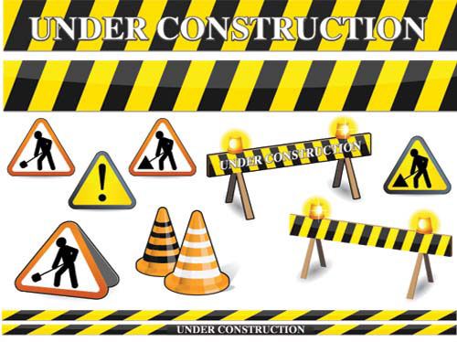 Construction sign clip art