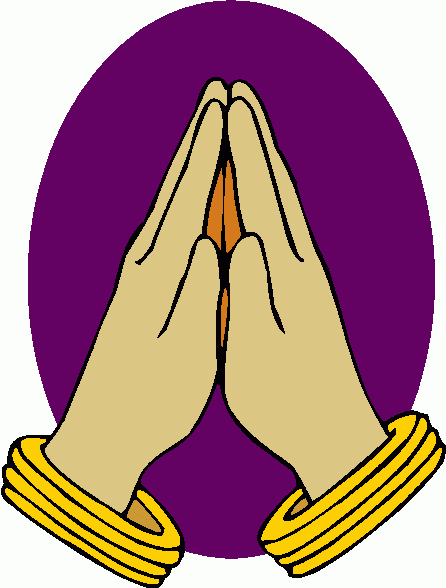 Clip art of praying hands