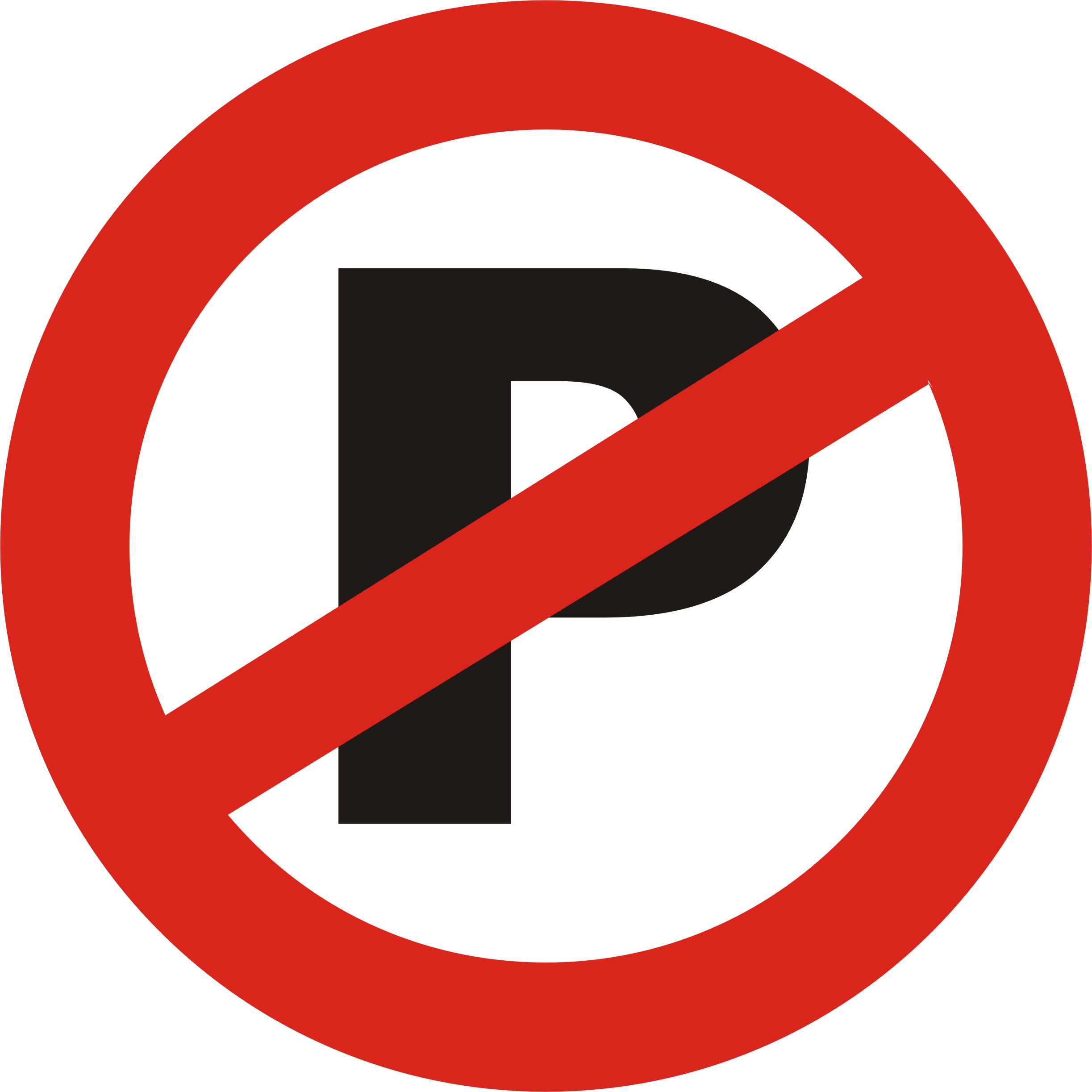 No parking clipart