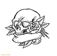 Flash art tattoos, Google and Skull rose tattoos