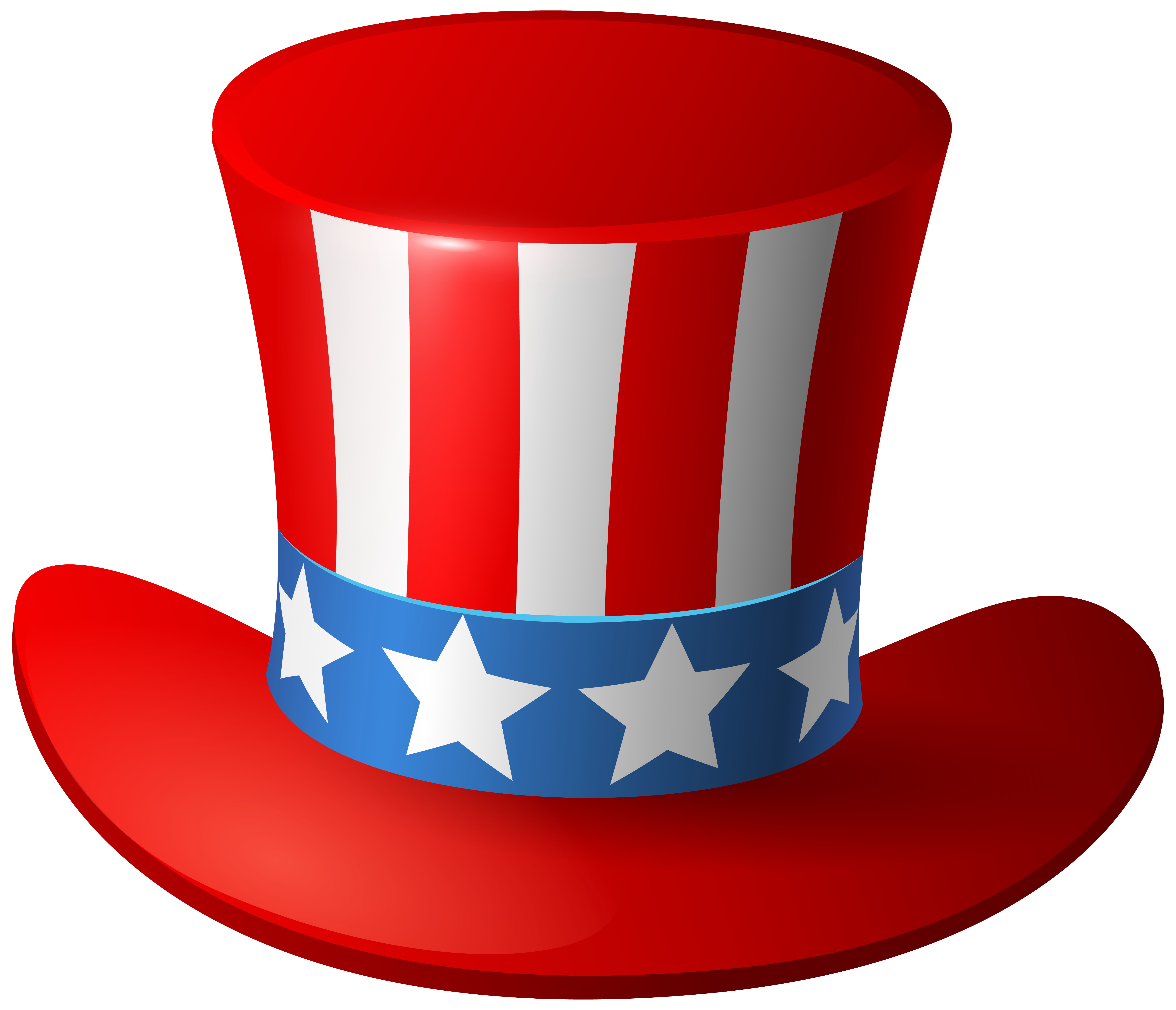 533 views Uncle Sam USA Hat PNG Clipart Image