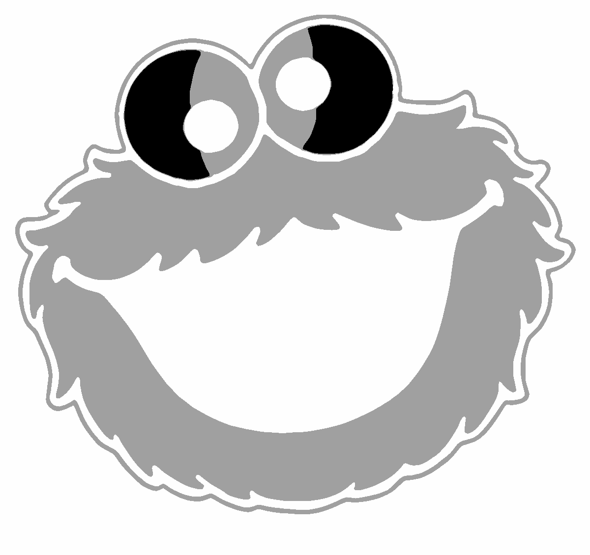 Monster Template Printable ClipArt Best