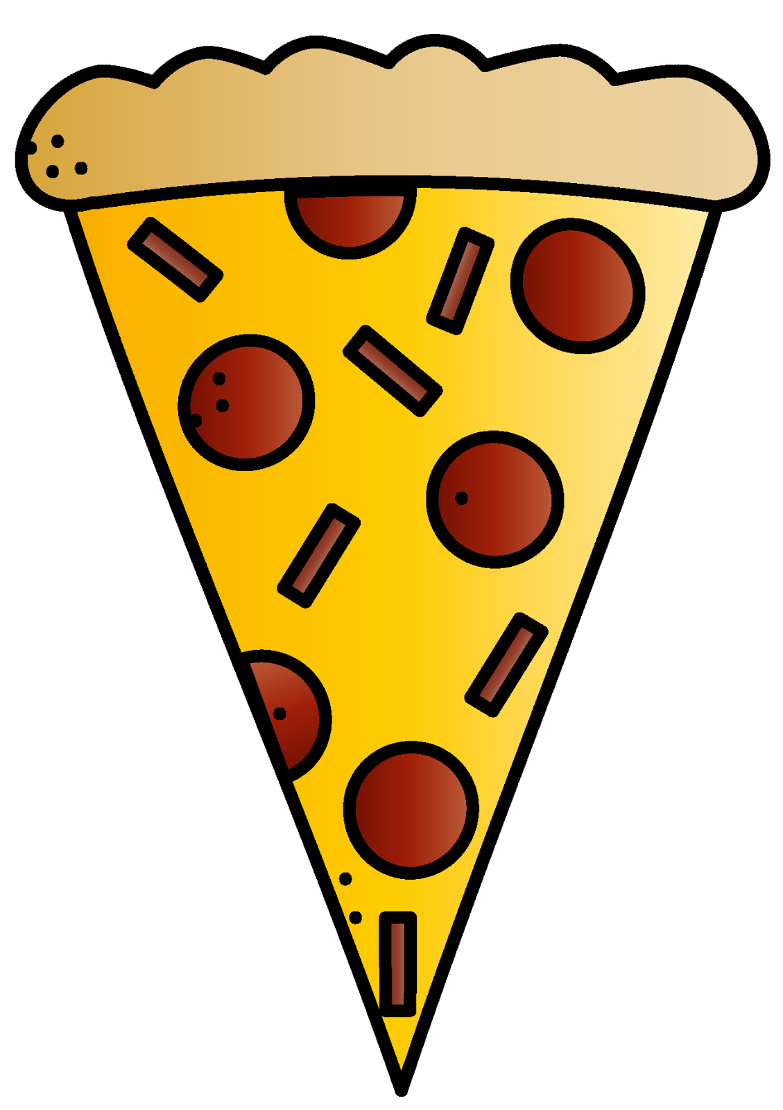 cartoon pizza clipart - photo #24