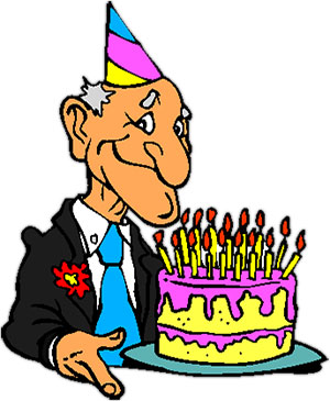 Birthday clipart for guys