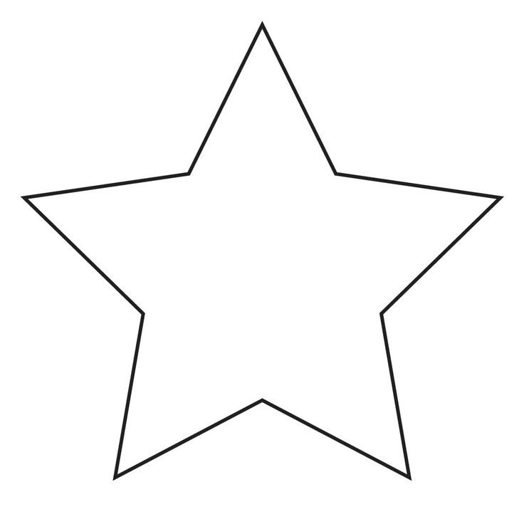 free black and white star clip art - photo #23