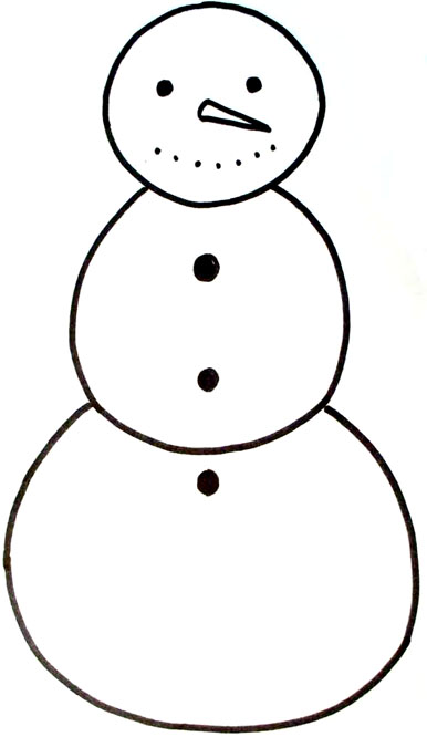 Best Photos of Printable Snowman Cut Out Template - Printable ...