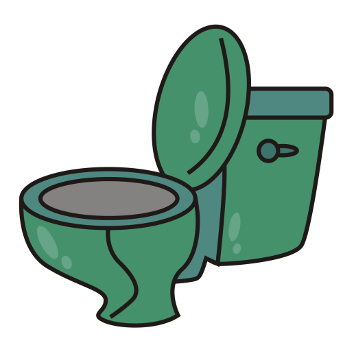 Bathroom Cartoon Clipart