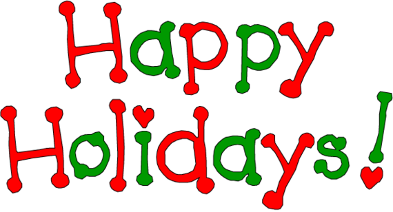 Happy Holidays Clip Art Free Clipart - Free to use Clip Art Resource