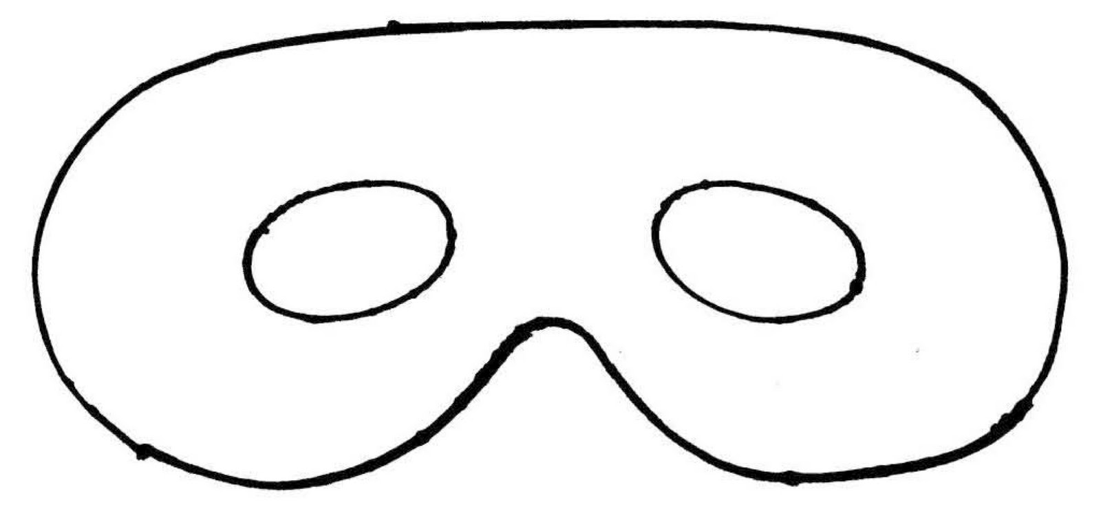 Printable Mask Template Free