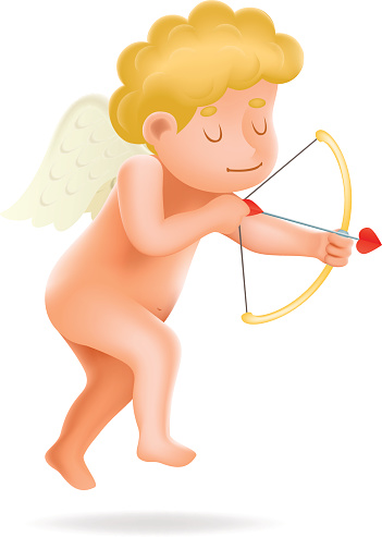 Cartoon Of The Cherub Baby Angel Clip Art, Vector Images ...