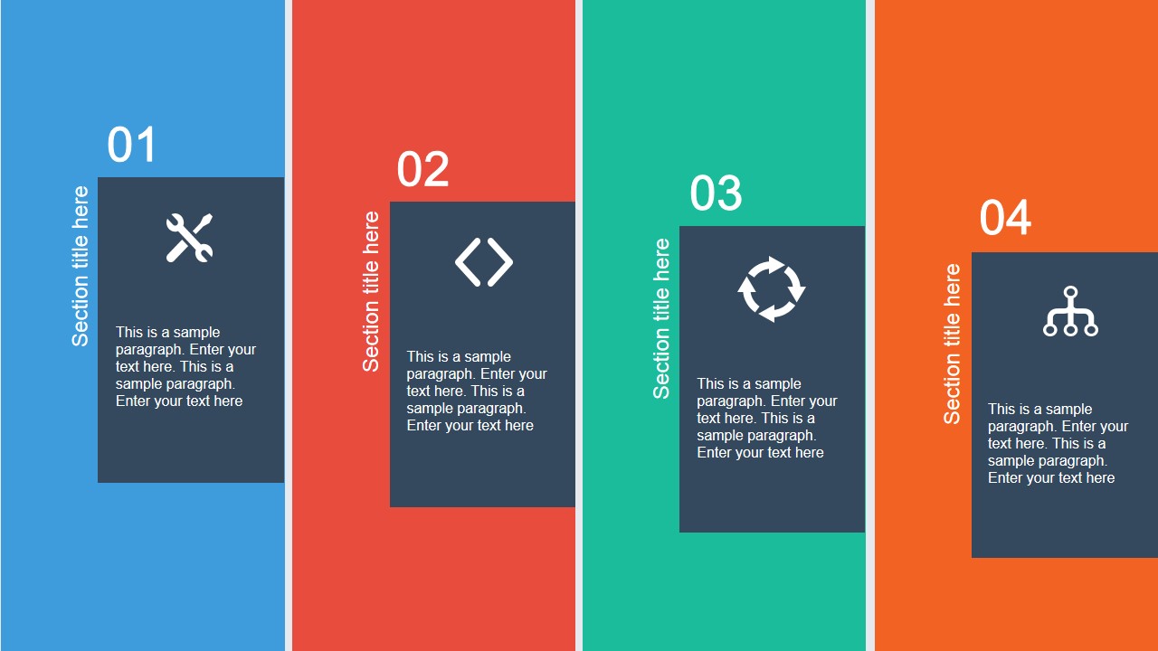 Flat Layout Template for PowerPoint - SlideModel