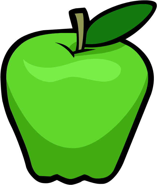 Green Apple Clip Art - Tumundografico