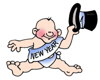 Baby New Year Clipart