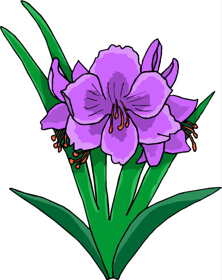 purple flower clip art | Hostted