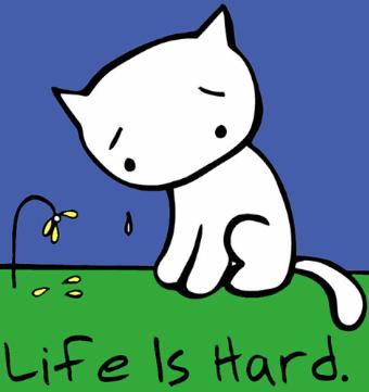 Sad Cat Cartoon - ClipArt Best