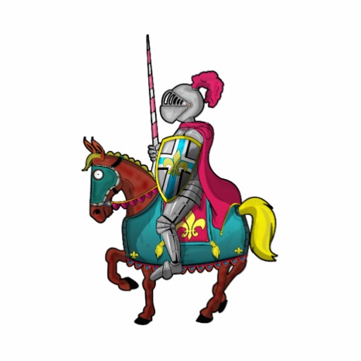 King Arthur medievil knight and horse Photo Cutout | Zazzle.