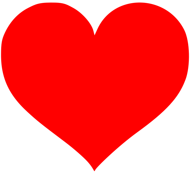 big red heart clipart - photo #12