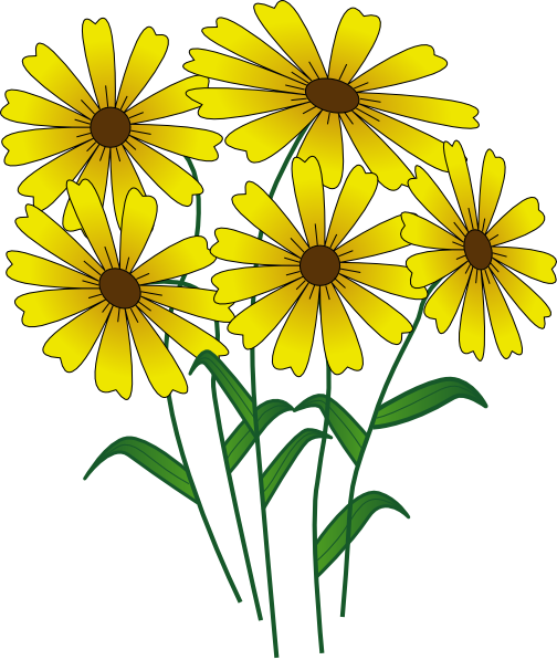 Spring Flowers Clip Art Png - Free Clipart Images