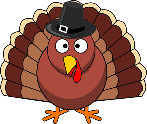 90 microsoft clipart thanksgiving turkey | Public domain vectors