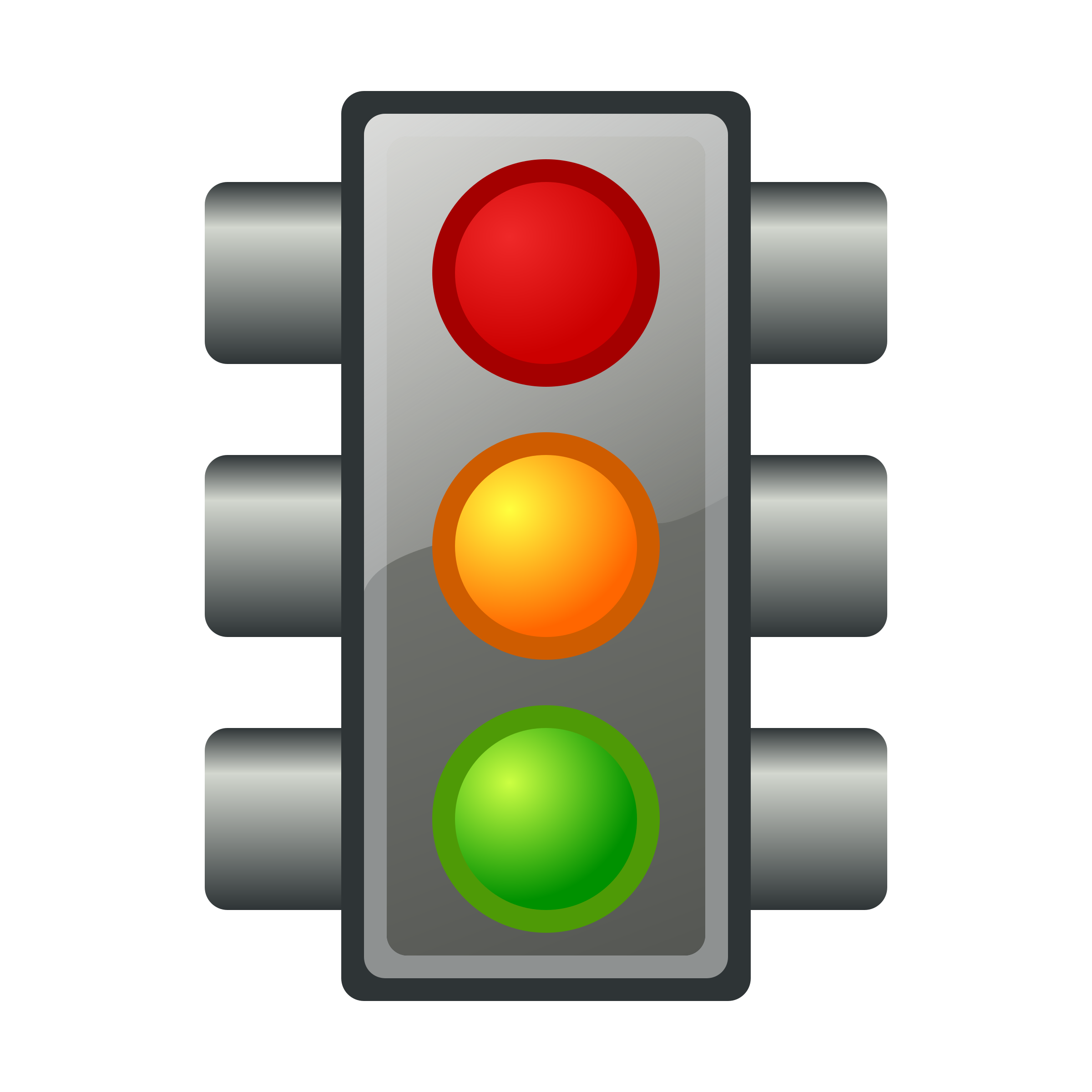 Traffic light no background clipart